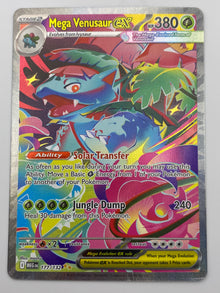 Mega Venusaur Ex SIR Mega Evolutions NM