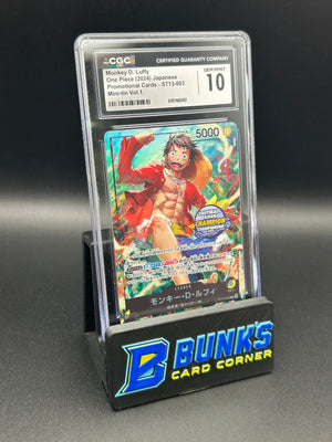 Monkey D. Luffy Promo CGC 10 Japanese