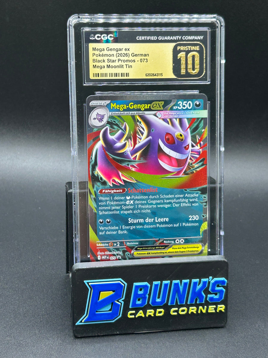Mega Gengar ex Promo CGC Pristine 10 German