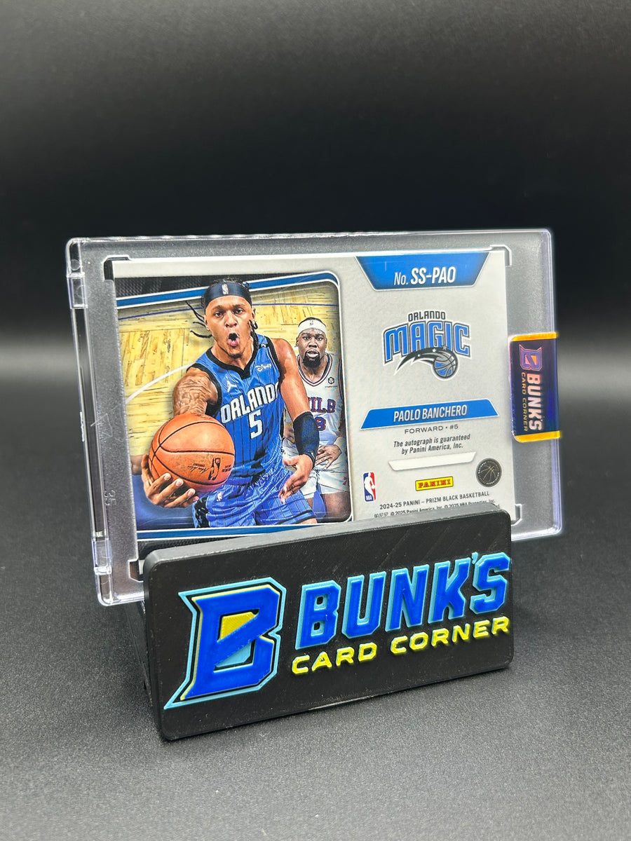 2024-25 Paolo Banchero Panini Prizm Black Auto