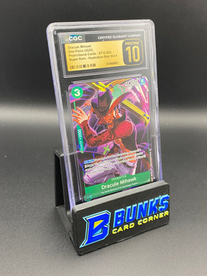 Dracule Mihawk Super Rare Promo CGC PRISTINE 10