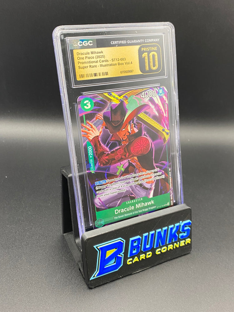 Dracule Mihawk Super Rare Promo CGC PRISTINE 10