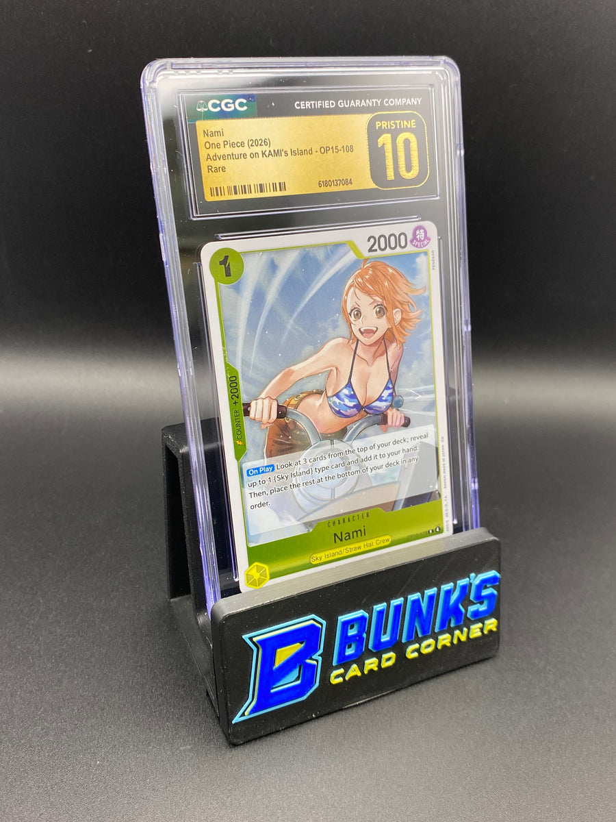 Nami Rare OP15-108 CGC PRISTINE 10