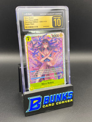Nico Robin Super Rare EB03-055 CGC PRISTINE 10