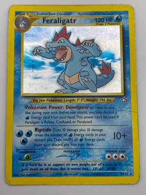 Feraligatr Holo Neo Genesis HP