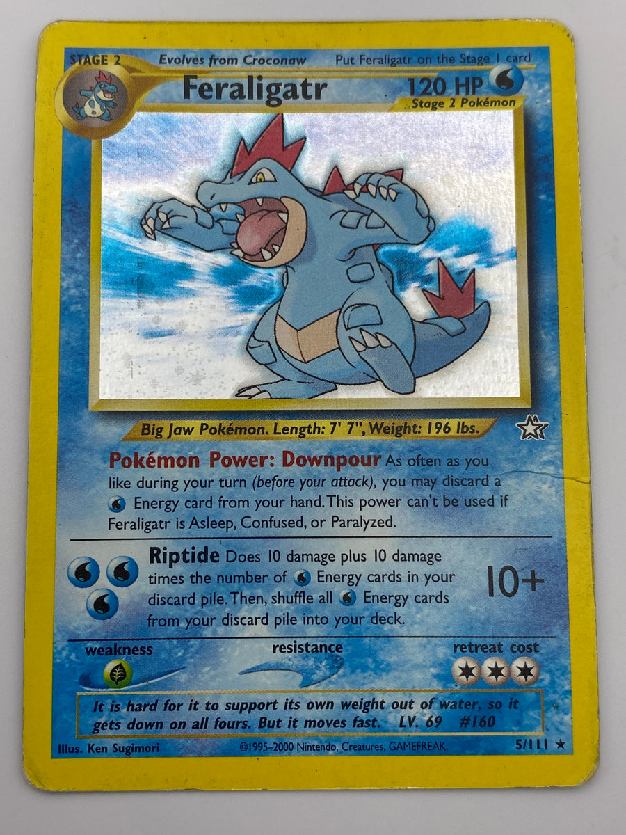 Feraligatr Holo Neo Genesis HP
