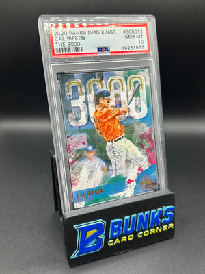 2020 Cal Ripken Panini DMD Kings The 3000 "Iron Man" PSA 10