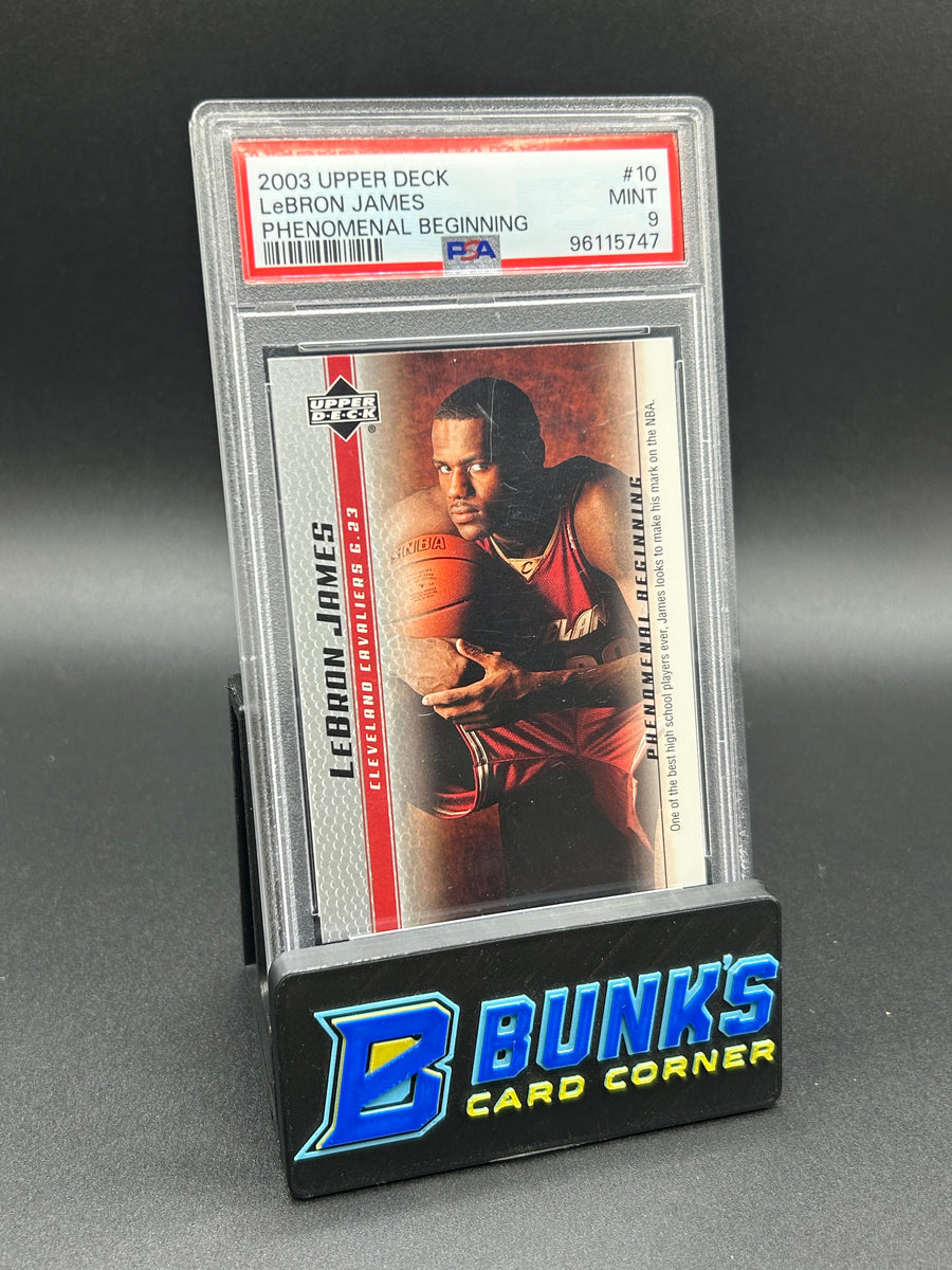 2003 LeBron James Upper Deck Phenomenal Beginning Rc PSA 9