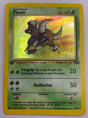 Pinsir Holo 1st Edition Jungle HP