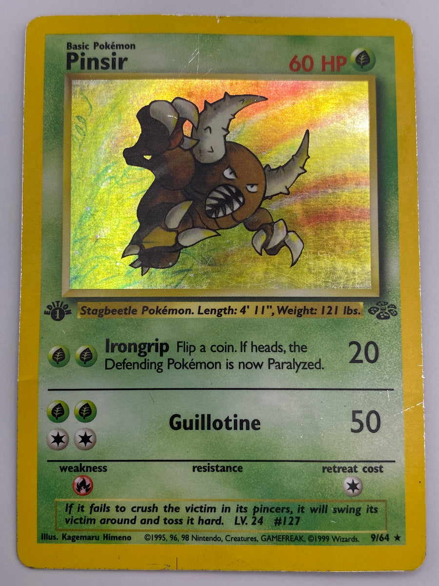 Pinsir Holo 1st Edition Jungle HP
