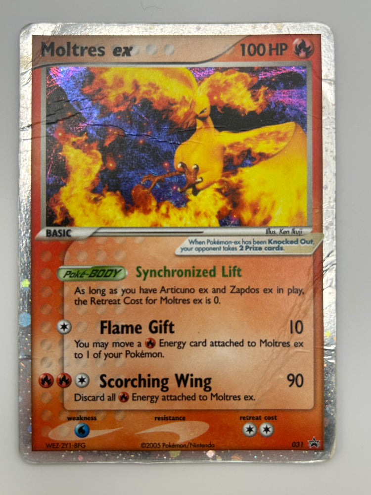 Moltres Ex Holo Promo HP