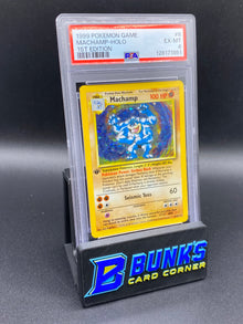 Machamp Holo 1st Edition PSA 6