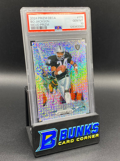 2024 Bo Jackson Mojo Prizm 29/30 PSA 10