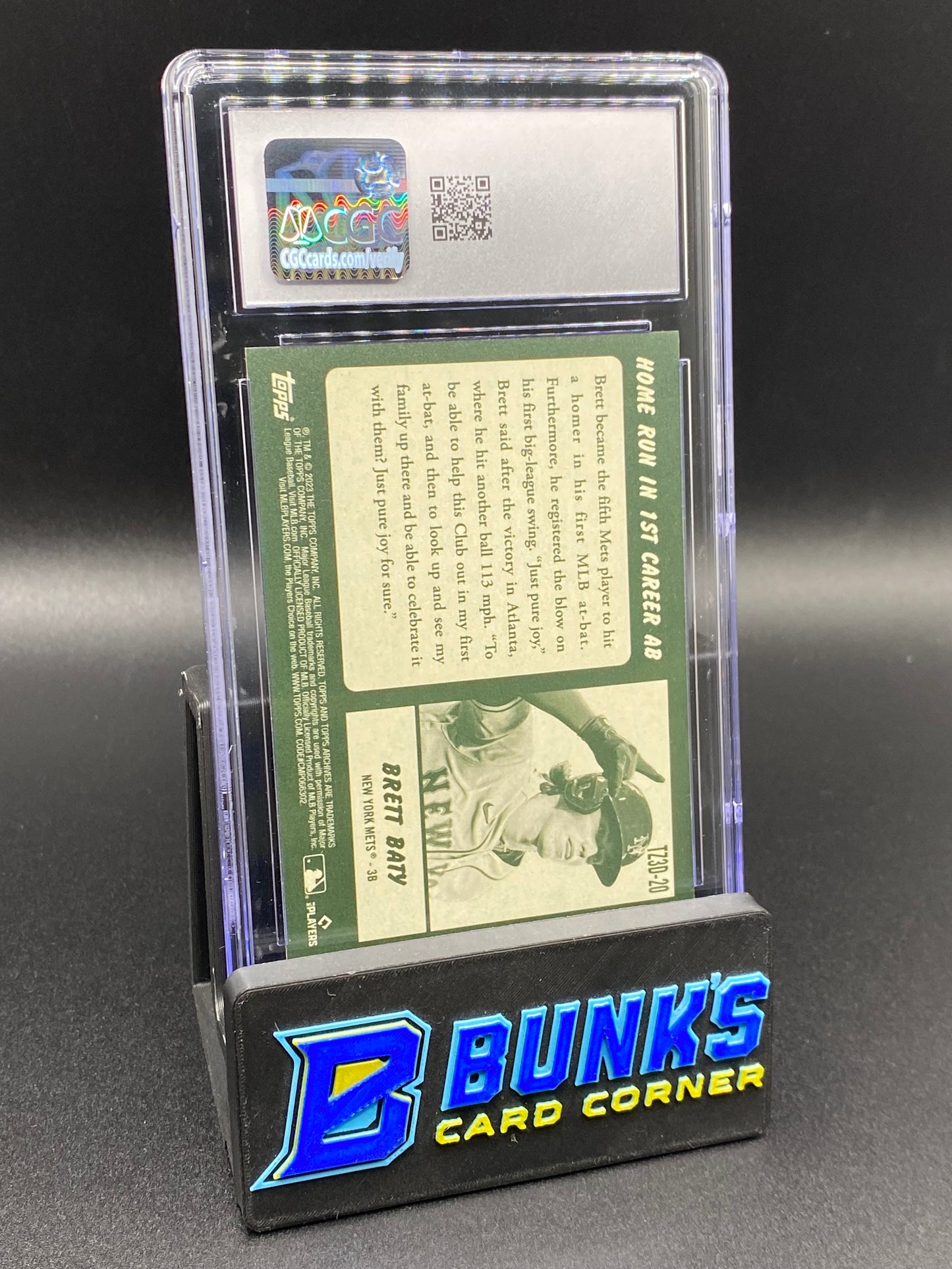 2023 Brett Baty Rc SP CGC 8.5