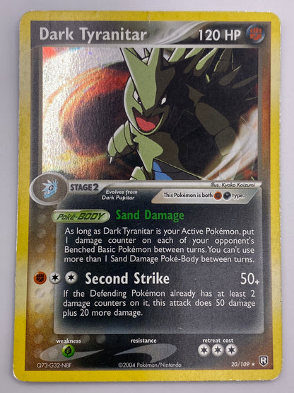 Dark Tyranitar Holo Team Rocket Returns MP