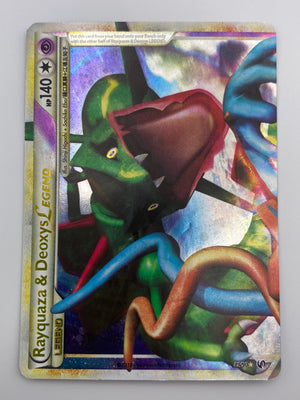Rayquaza & Deoxys Legend Undaunted MP (Top Half)