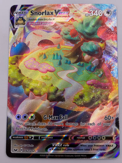 Snorlax Vmax Sword & Shield Base NM
