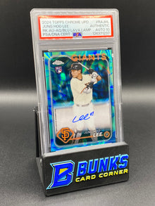 2024 Jung Hoo Lee Auto 6/175 Lava Rc PSA Auto 10