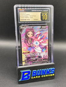Sylveon V Trainer Gallery Brilliant Stars CGC PRISTINE 10