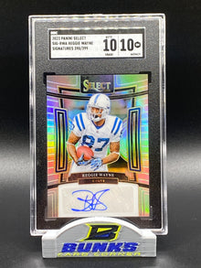 2023 Reggie Wayne AUTOGRAPHED SGC 10|10 (Box B7)