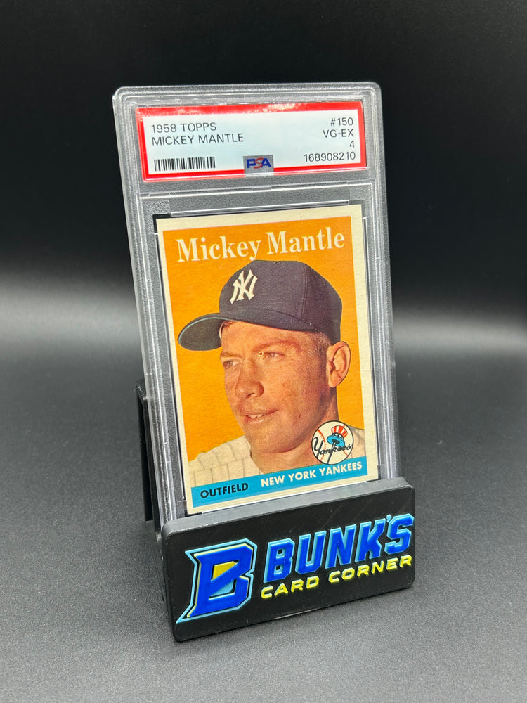 1958 Mickey Mantle Topps PSA 4