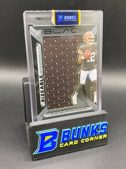 2025 Shedeur Sanders 12/199 Black Rc Patch
