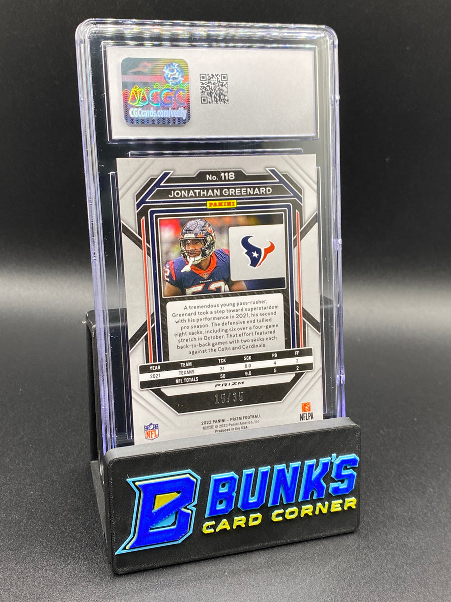 2022 Jonathan Greenard Red Shimmer CGC 10