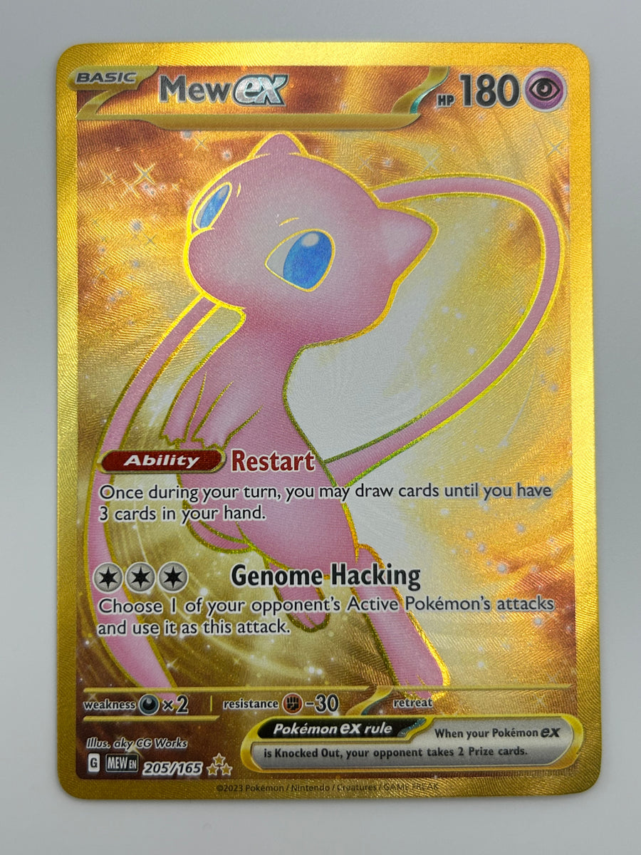 Mew Ex Full Art Hyper Rare 151 NM