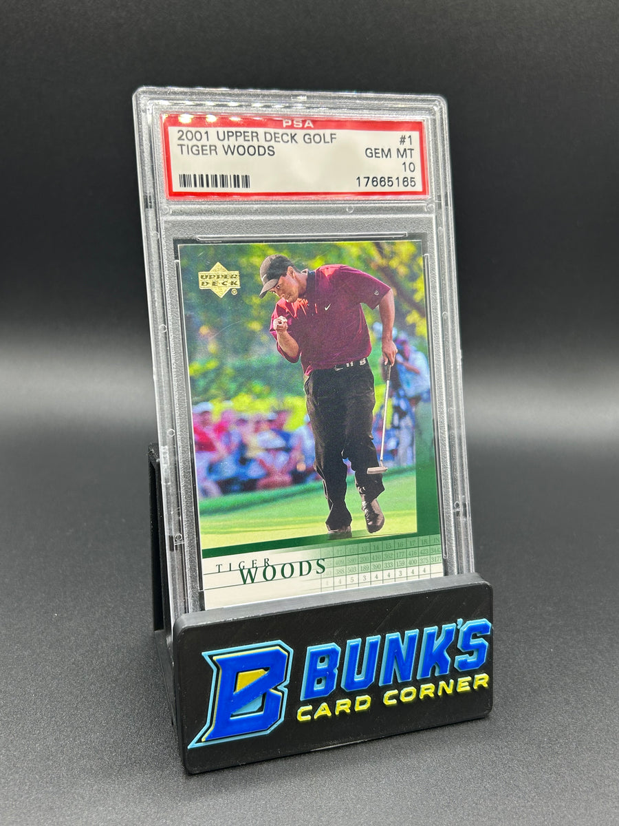 2001 Tiger Woods Upper Deck Golf PSA 10