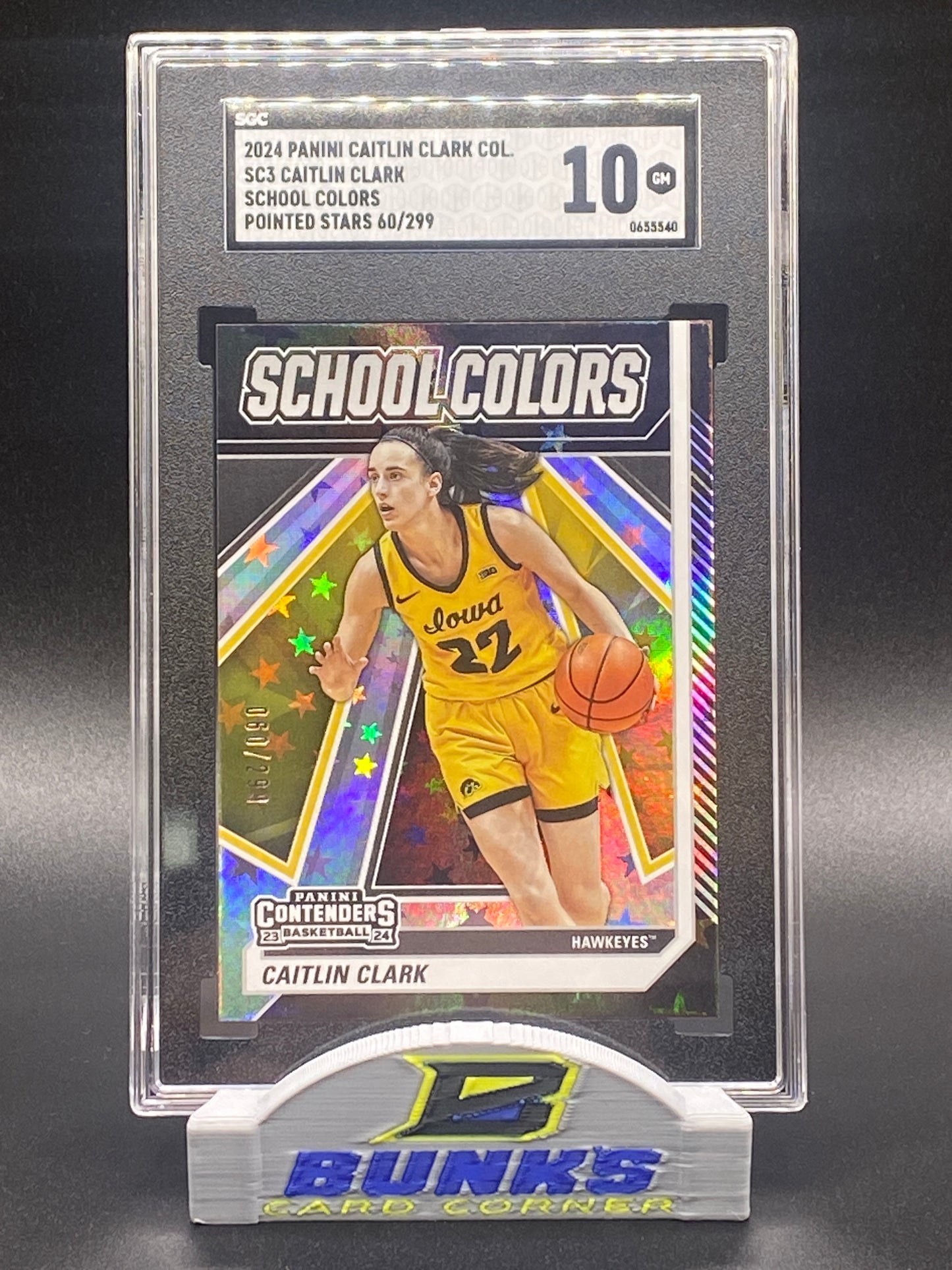 2024 Caitlin Clark Pointed Stars 60/299