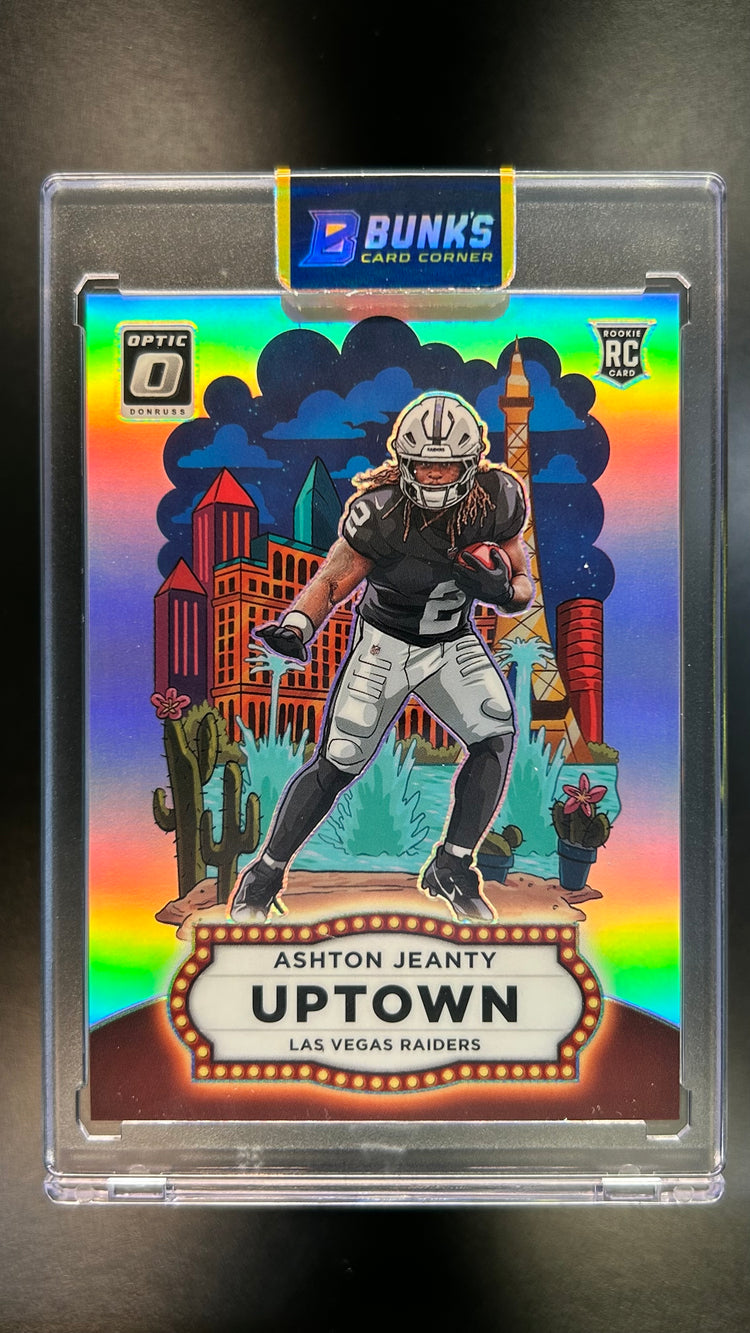 2025 Ashton Jeanty Donruss Optic Uptown Case Hit Rc