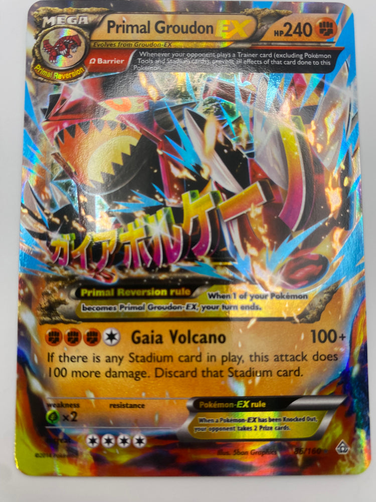 Primal Groudon  EX Primal Clash LP