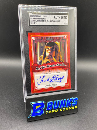 2013 Linda Blair Auto 4/5 SGC Authentic
