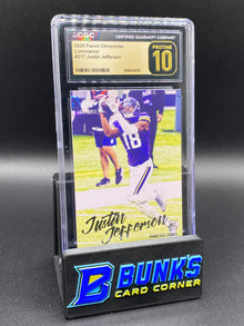 2020 Justin Jefferson Luminance Rc CGC PRISTINE 10