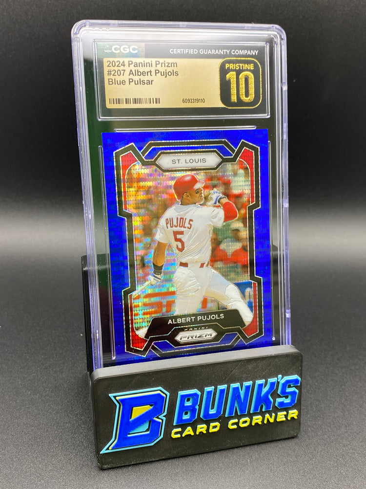 2024 Albert Pujols Blue Pulsar 22/75 CGC PRISTINE 10