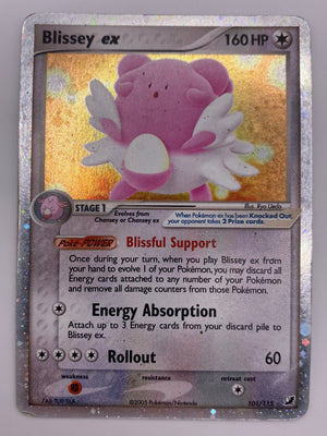 Blissey Ex Holo Unseen Forces HP