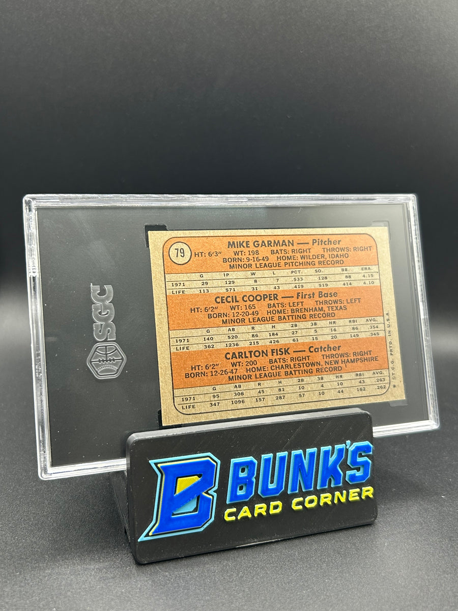1972 Cooper/Fisk Topps #79 SGC 6.5
