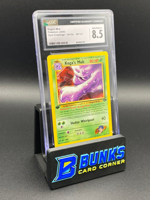 Koga's Muk 1st Edition Gym Challenge CGC 8.5