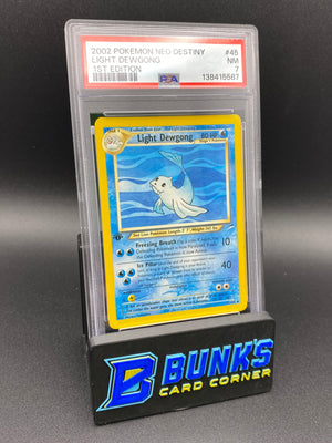 Light Dewgong 1st Edition Neo Destiny PSA 7