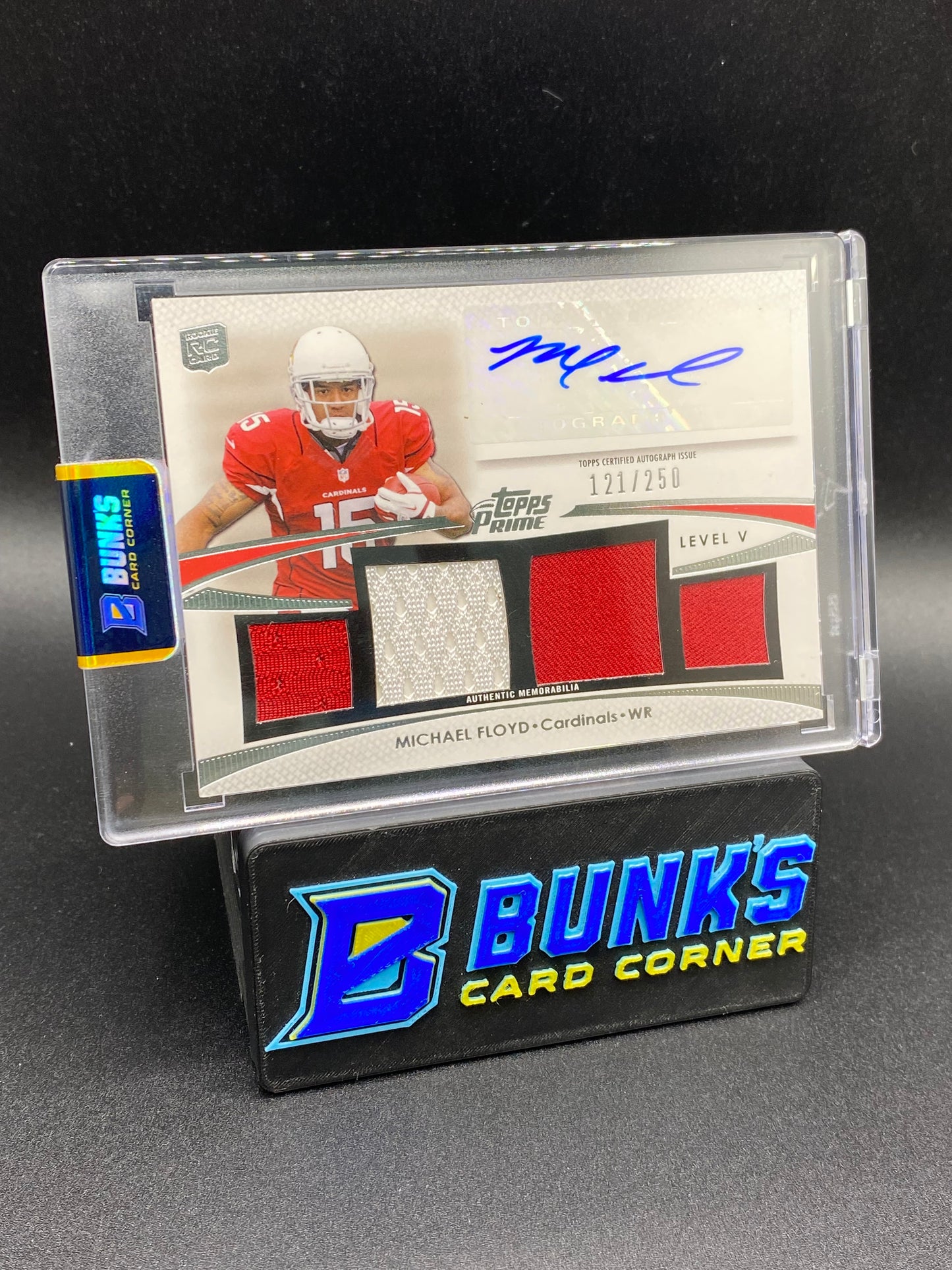 Michael Floyd Topps Prime Patches 121/250 Auto