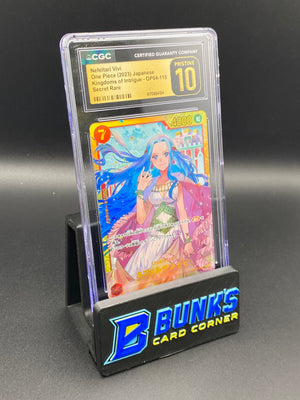 Nefeltari Vivi Secret Rare OP04-118 CGC PRISTINE 10 Japanese