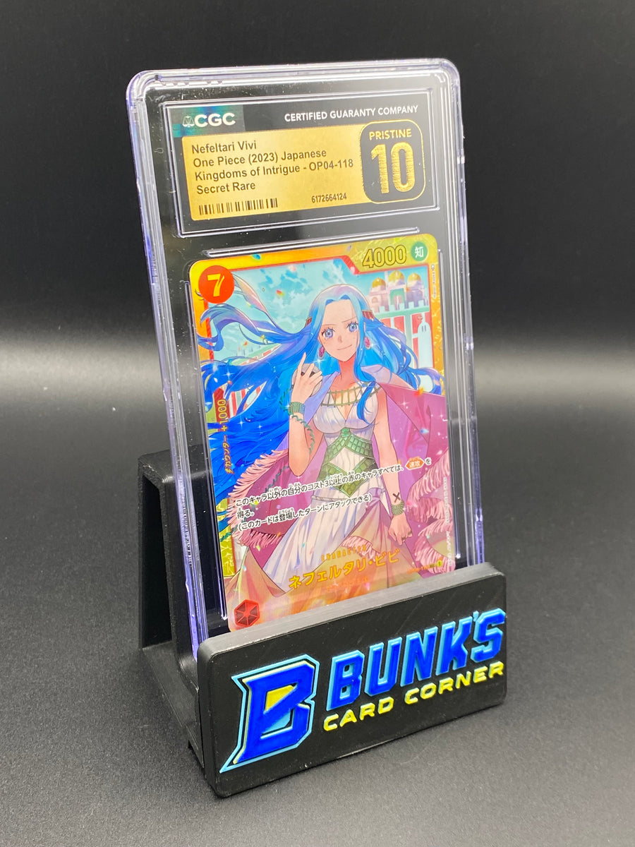 Nefeltari Vivi Secret Rare OP04-118 CGC PRISTINE 10 Japanese