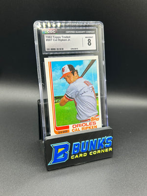 1982 Cal Ripken Jr. Topps Traded CGC 8