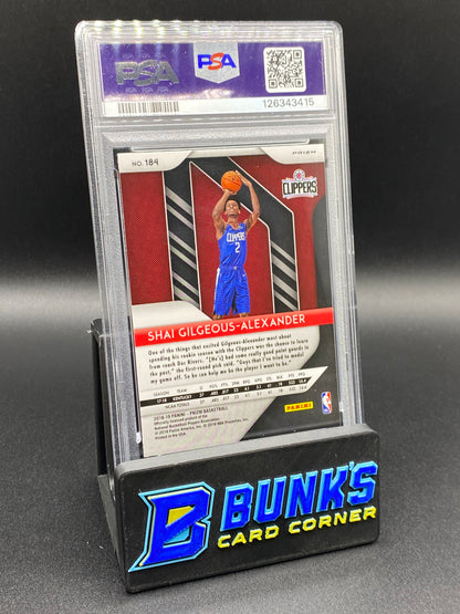2018 Shai Gilgeous-Alexander Rc PSA 9