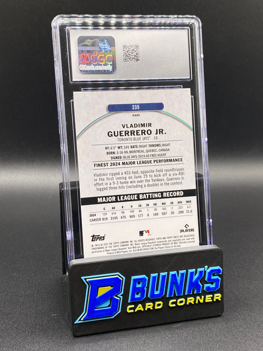 2025 Vladimir Guerrero Jr. Purple Ref. 49/125 CGC 10