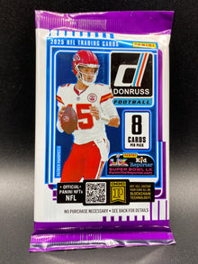 2025 Donruss Football Retail Box Single Pack