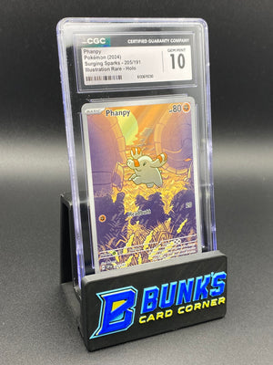 Phanpy Illustration Rare Surging Sparks CGC 10