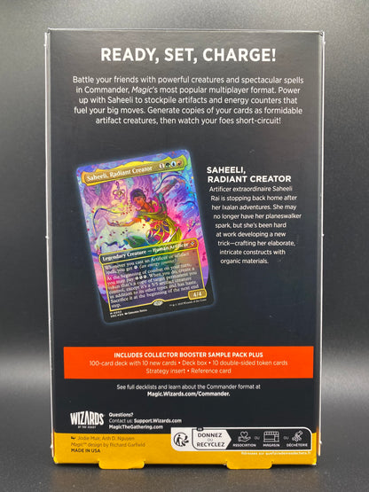 Magic the Gathering Aetherdrift Living Energy Commander Deck