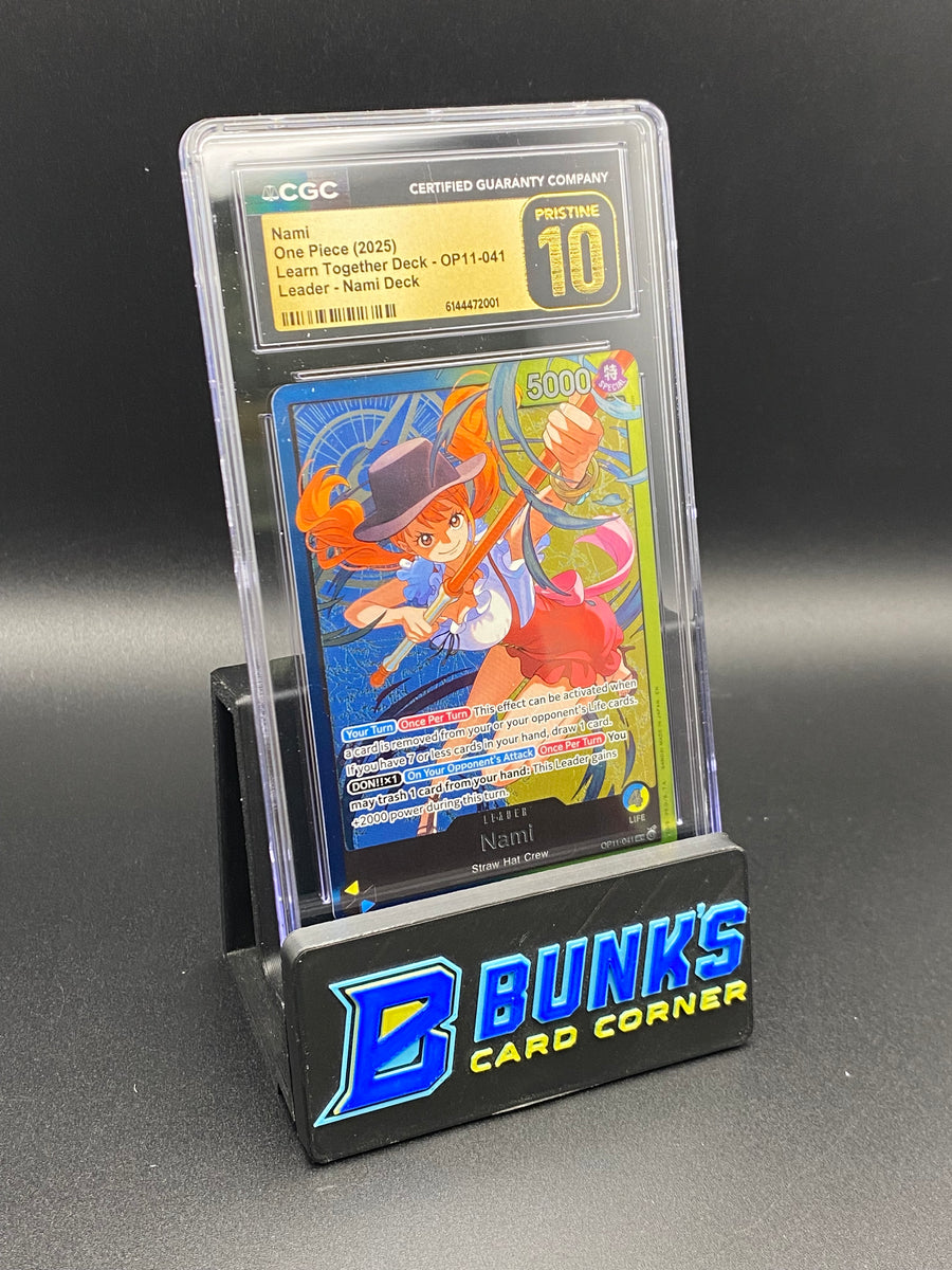 Nami Leader Deck OP11-041 CGC PRISTINE 10