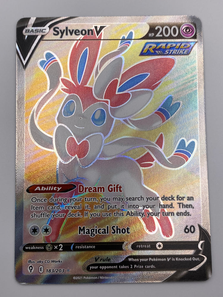 Sylveon Full Art Evolving Skies NM